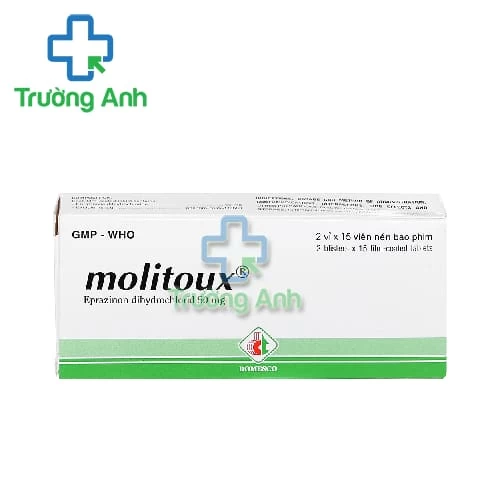 Molitoux 50mg - Thuốc điều trị viêm phế quản, viêm mũi